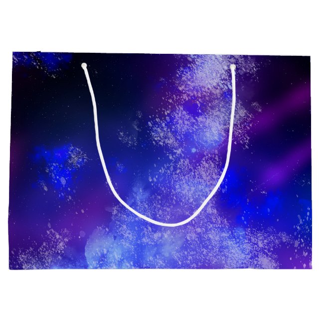 Starry Night Himlar Blue Sapphire Birthday Gift Ba (Baksidan)