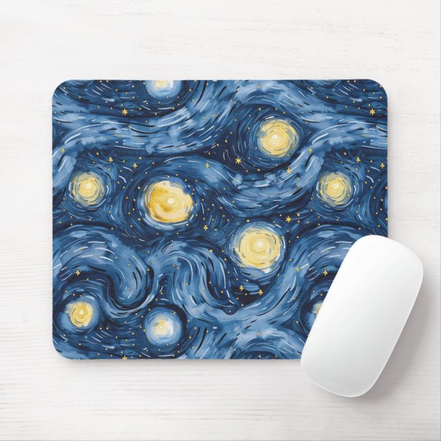 Starry Night Himlar Musmatta (Med mus)