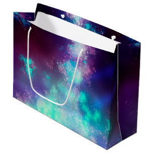 Starry Night Himlar Neon Ljus Birthday Gift Bag