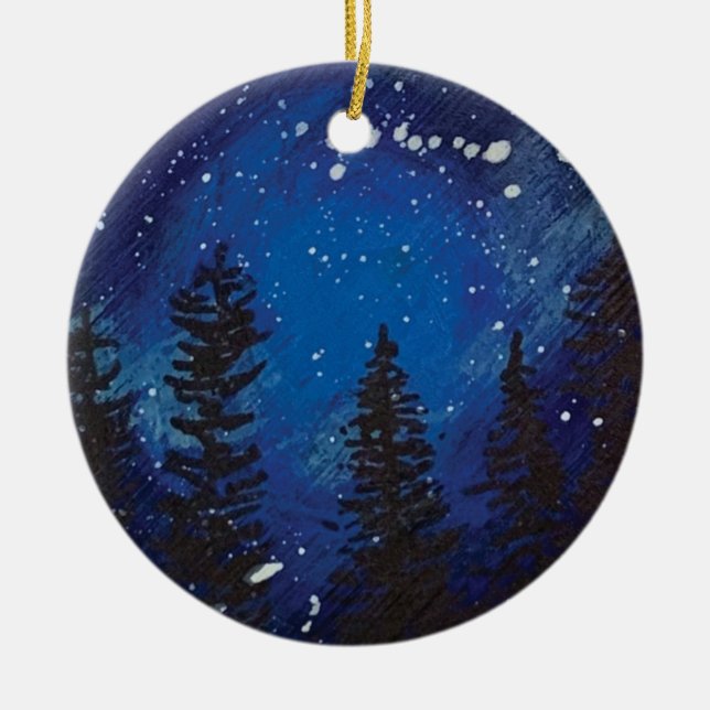 Starry Night Himlar Ornament (Framsidan)