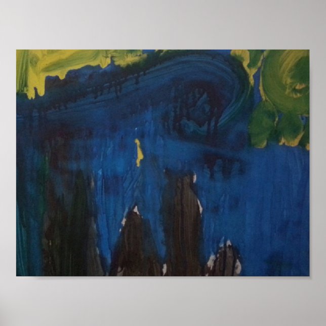 "Starry Night Interpretation" Poster (Framsidan)