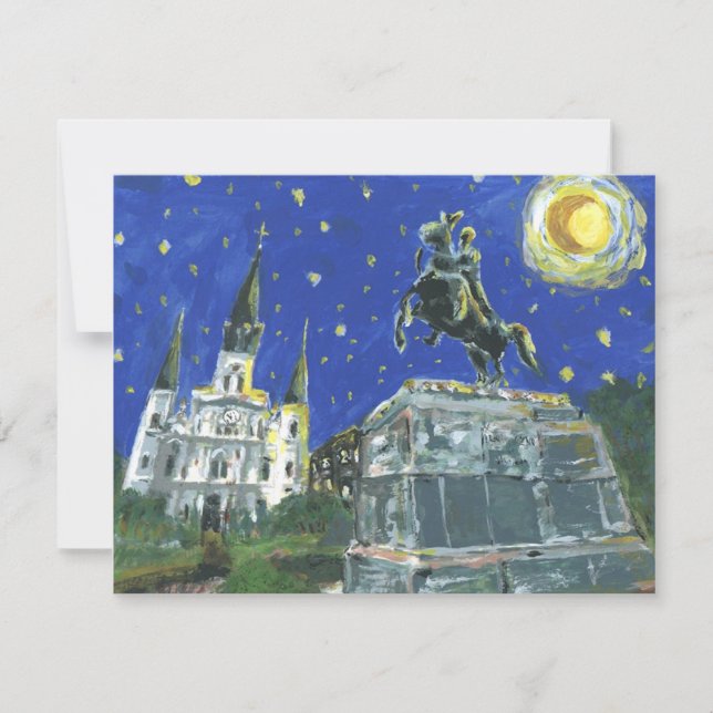 Starry Night Jackson Square (Framsida)