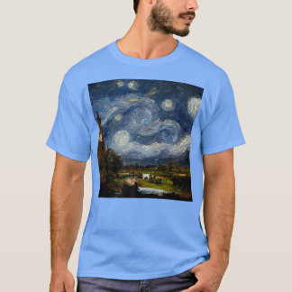 Starry Night John Constable Premium T-Shirt