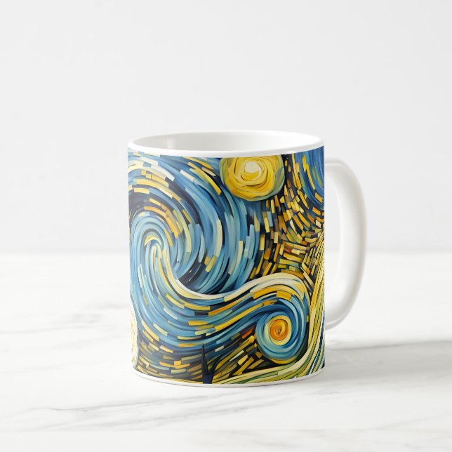 Starry Night Kaffemugg (Framsida höger)