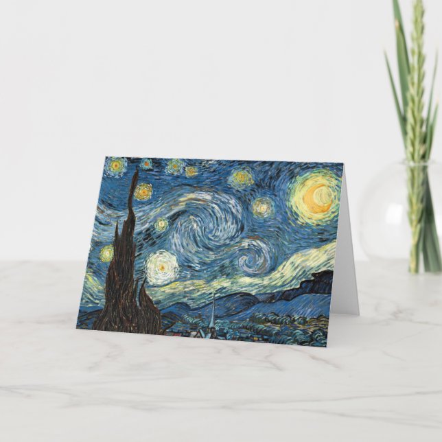 Starry Night Kort (Framsida)