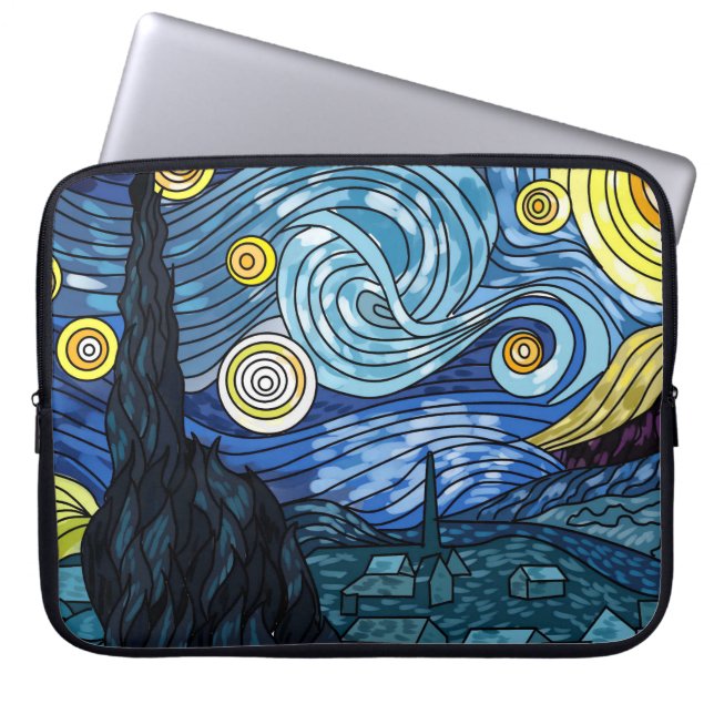Starry Night Laptop sleeve (Framsidan)