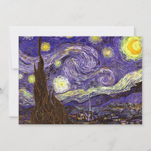Starry Night-målare av konstnären Vincent Van Gogh