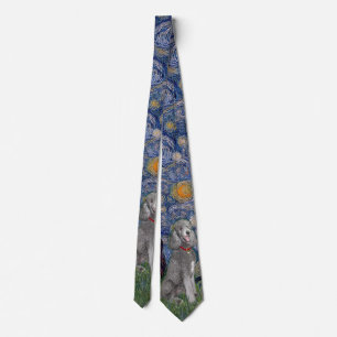 Starry Night med Silver Standard Pudel #1 Slips