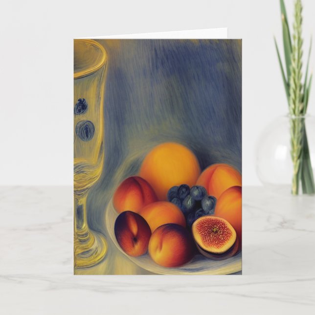 Starry Night Meets still Life Kort (Framsida)