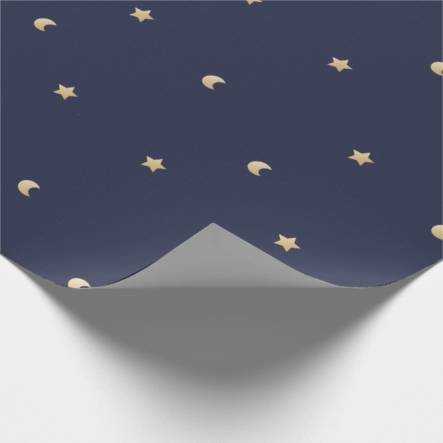 Starry Night Mönster Presentpapper (Hörn)