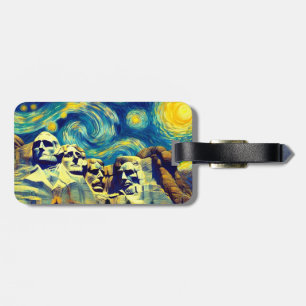 Starry Night Mt. Rushmore South Dakota Bagagebricka