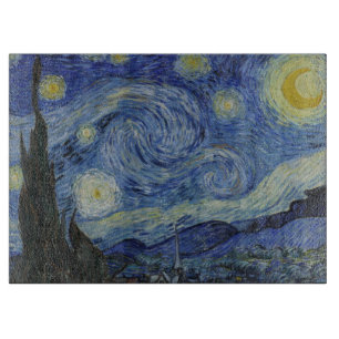 Starry Night, oljemålning, Vincent Van Gogh