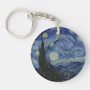 Starry Night, oljemålning, Vincent Van Gogh