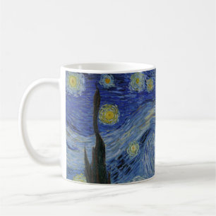 Starry Night, oljemålning, Vincent Van Gogh Kaffemugg