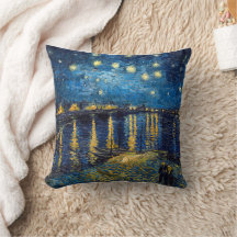 Starry Night on Rhone | Van Gogh |