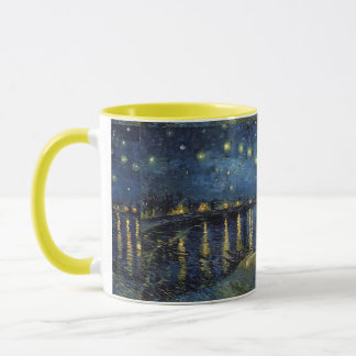 Starry Night on the Rhone Mug – Van Gogh Inspired  Mugg