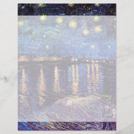 Starry Night över Rhone, av Vincent van Gogh.