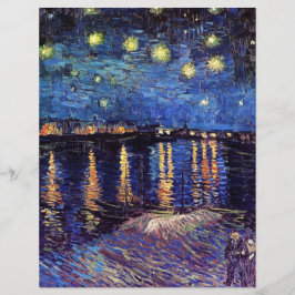 Starry Night över Rhone, av Vincent van Gogh.