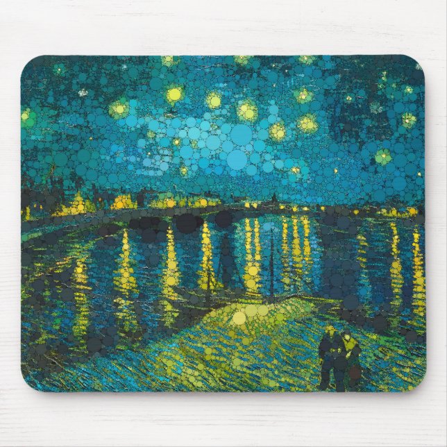 Starry Night over Rhone by After Van Gogh Musmatta (Framsidan)