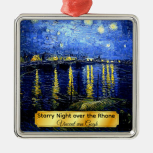 Starry Night over Rhone Julgransprydnad Metall