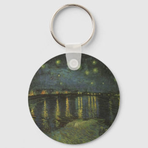 Starry Night over Rhone Nyckelring