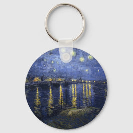 Starry Night over Rhone Nyckelring