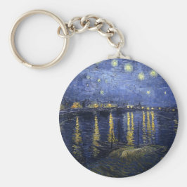 Starry Night over Rhone Nyckelring
