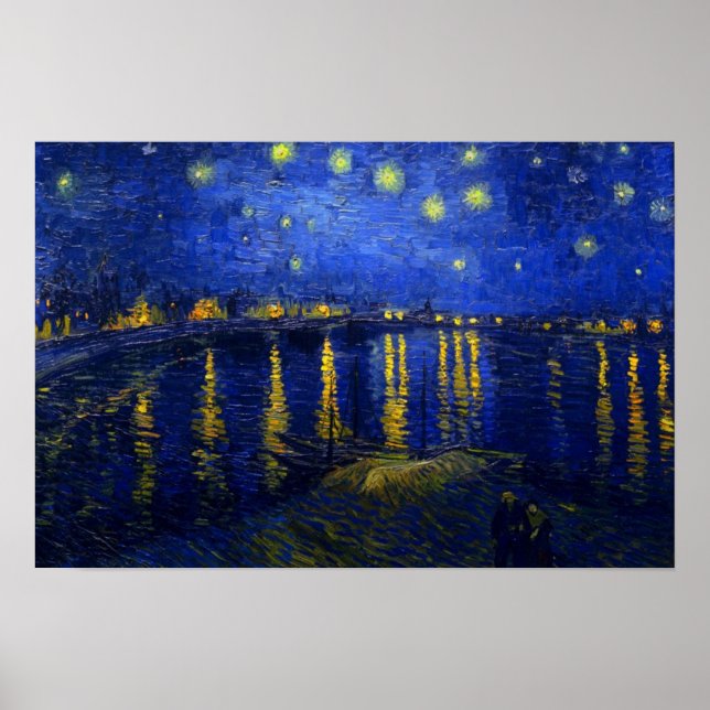 Starry Night over Rhone Poster (Framsidan)