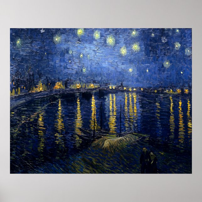 Starry Night over Rhone Poster (Framsidan)