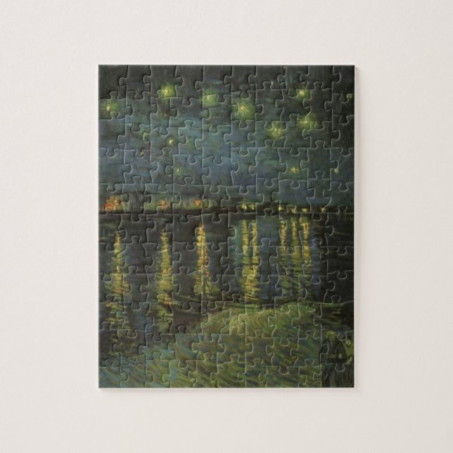 Starry Night over Rhone Pussel (Vertikal)