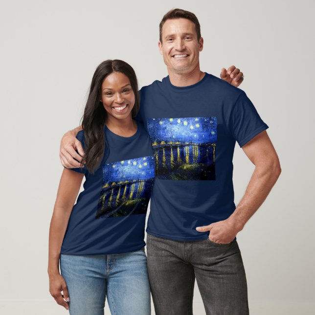 Starry Night over Rhone T Shirt (Unisex)