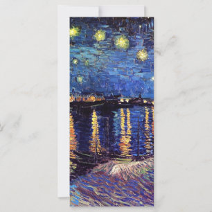 Starry Night over Rhone, Vincent van Gogh