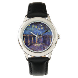 Starry Night över Rhone, Vincent van Gogh. Armbandsur