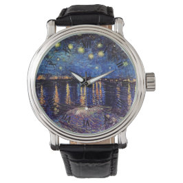 Starry Night över Rhone, Vincent van Gogh. Armbandsur