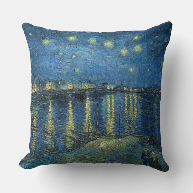 Starry Night over Rhone Vincent van Gogh Kudde (Framsida)