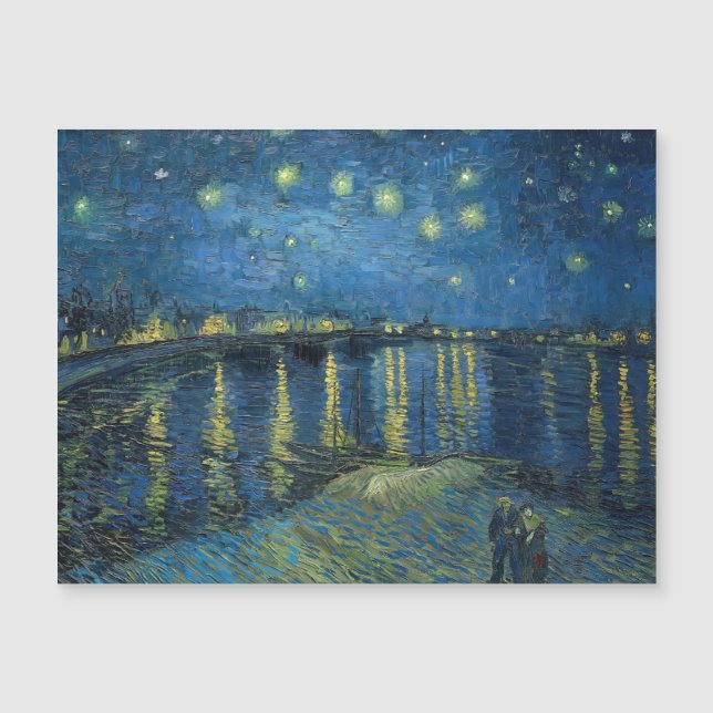 Starry Night Over the Rhone (1888) Vincent van Gog (Framsida)