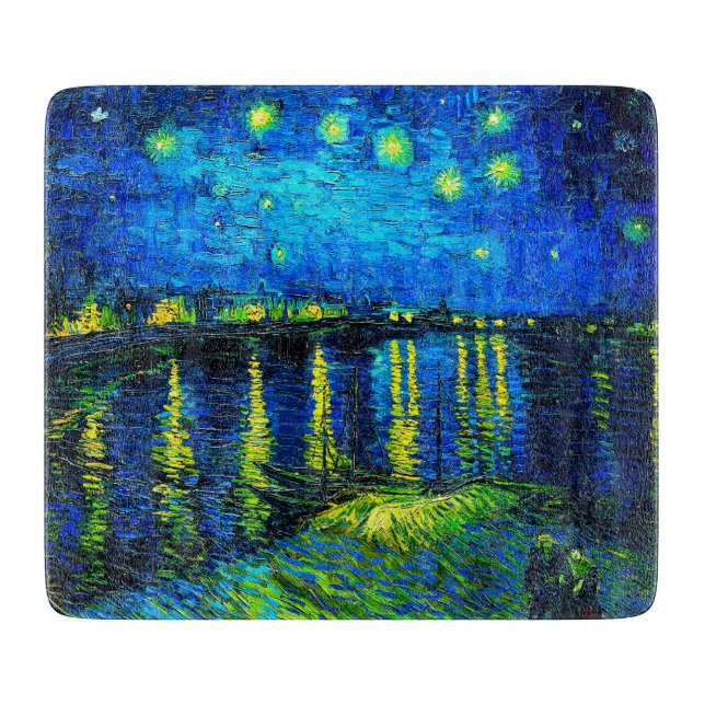 Starry Night Over the Rhone av Vincent Van Gogh (Framsidan)