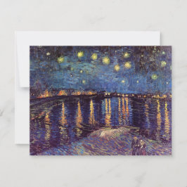 Starry Night Over the Rhone av Vincent van Gogh