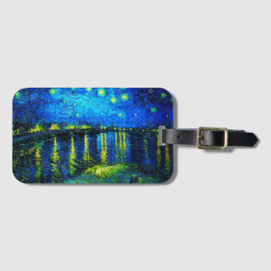 Starry Night Over the Rhone av Vincent Van Gogh Bagagebricka