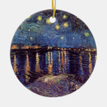 Starry Night Over the Rhone av Vincent van Gogh