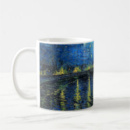 Starry Night Over the Rhone av Vincent Van Gogh Kaffemugg