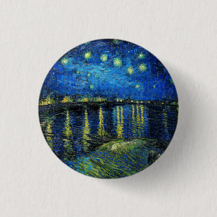 Starry Night Over the Rhone av Vincent Van Gogh Knapp