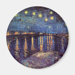 Starry Night Over the Rhone av Vincent van Gogh Magnet