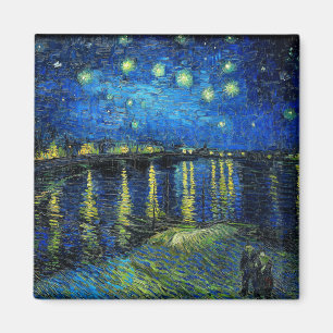 Starry Night Over the Rhone av Vincent Van Gogh Magnet