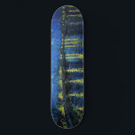 Starry Night Over the Rhone av Vincent Van Gogh Mini Skateboard Bräda 18,5 Cm<br><div class="desc">Starry Night over the Rhone by Vincent Van Gogh. Det här är ett gammalt mästerverk från den nederländske huvudmålaren Vincent Van Gogh. Den här bran är vacker,  livfull och mättad färg. Vincent Van Gogh var en post impressionist-målare. Den här målningen var målad på bankerna Rhone i Frankrike.</div>