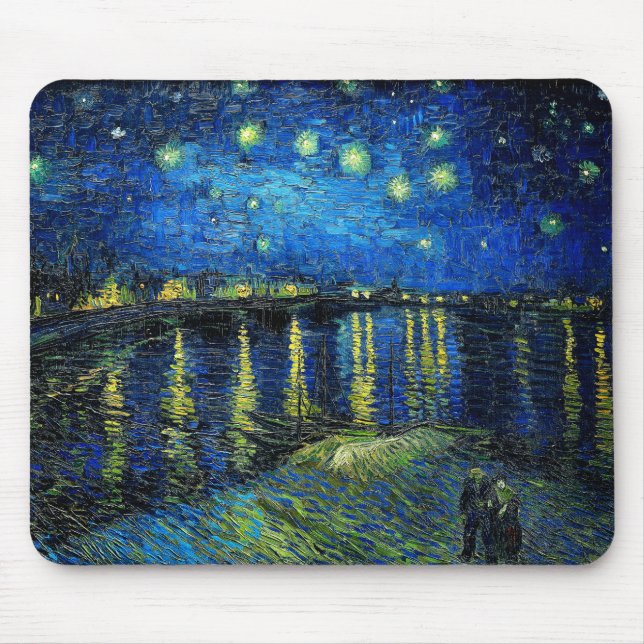 Starry Night Over the Rhone av Vincent Van Gogh Musmatta (Framsidan)