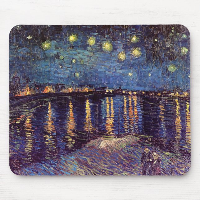 Starry Night Over the Rhone av Vincent van Gogh Musmatta (Framsidan)