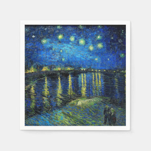 Starry Night Over the Rhone av Vincent Van Gogh Pappersservett