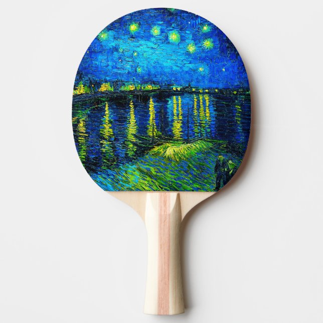 Starry Night Over the Rhone av Vincent Van Gogh Pingisracket (Framsidan)