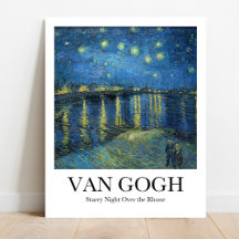 Starry Night Over the Rhone av Vincent van Gogh